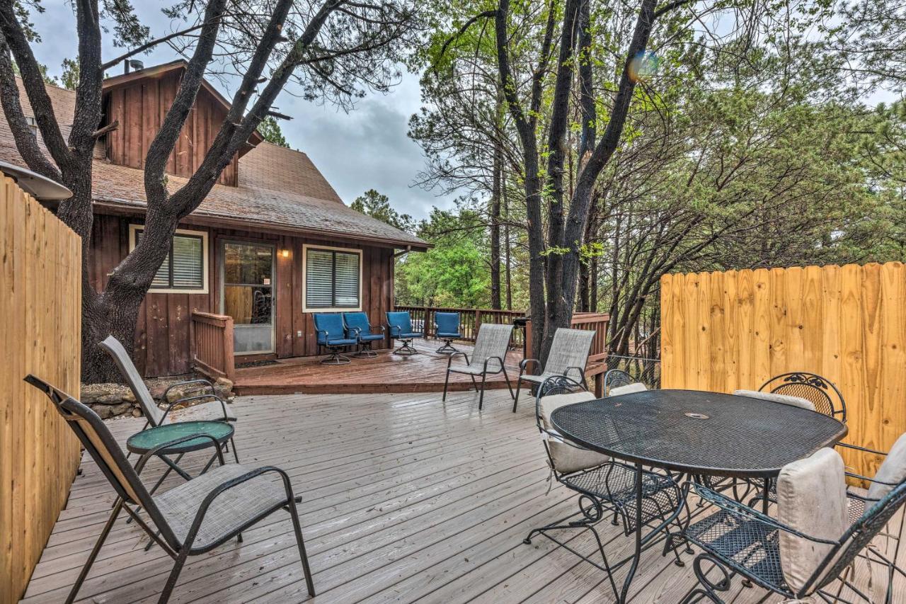 Rustic Ruidoso Cabin With Large Deck And Grill! Zewnętrze zdjęcie