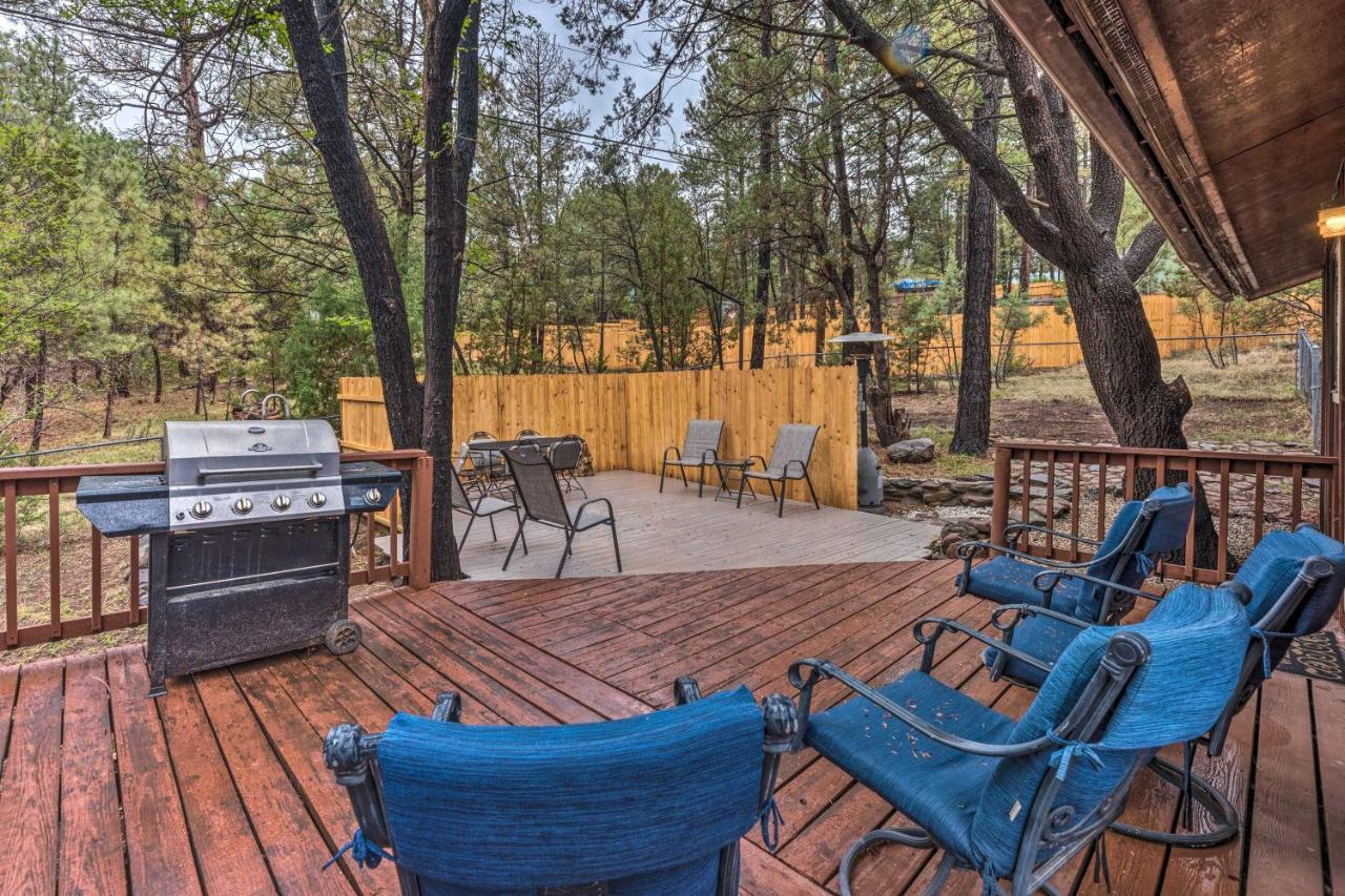 Rustic Ruidoso Cabin With Large Deck And Grill! Zewnętrze zdjęcie