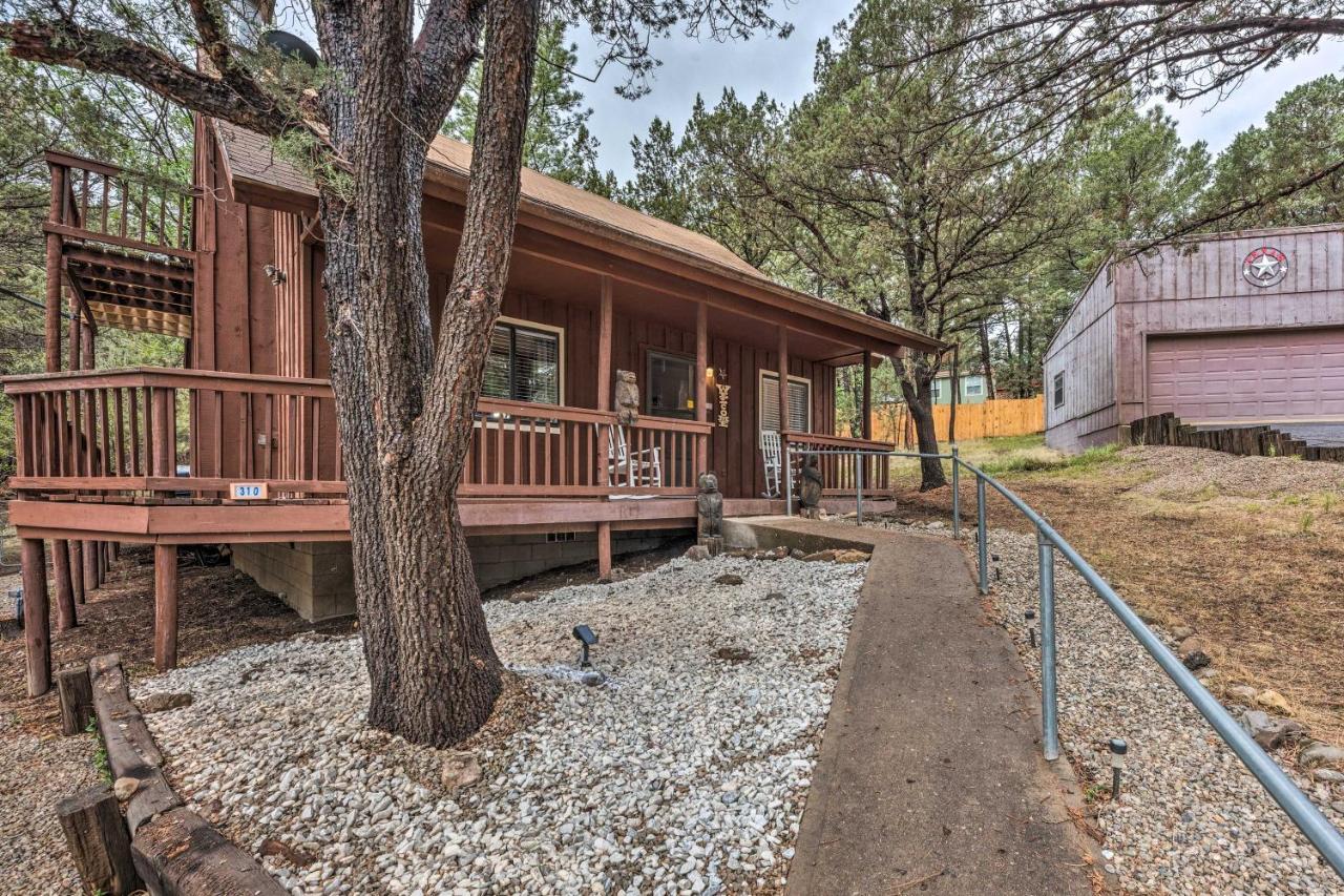 Rustic Ruidoso Cabin With Large Deck And Grill! Zewnętrze zdjęcie